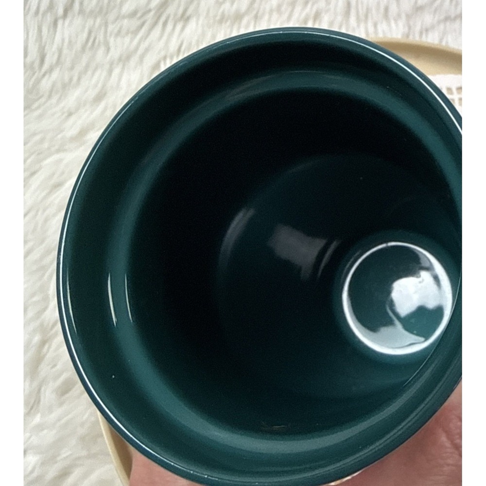 Starbucks 2023 Teal Blue Iridescent Siren Mermaid Ceramic Travel Tumbler Cup Lid - Picture 10 of 11